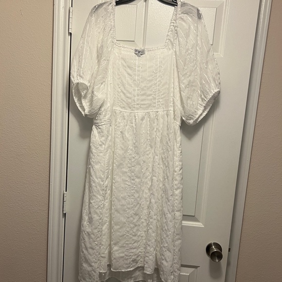 Polygram White Dress - Picture 5 of 6